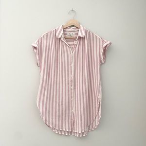 ❗️LAST CALL❗️Madewell Cotton Button Down - Short Sleeve